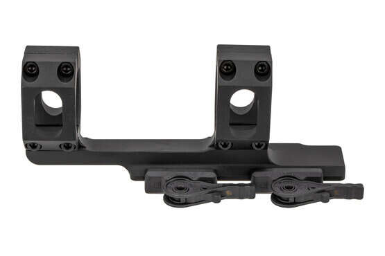 American Defense Manufacturing Quick Detach Recon 20 MOA riflescope mount features a hardcoat anodized finish